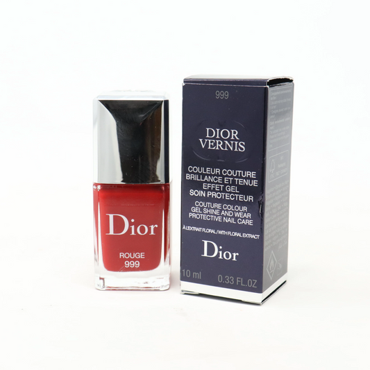 Dior - Vernis Couture Colour Gel Shine & Long Wear Nail Lacquer - # 999 Rou