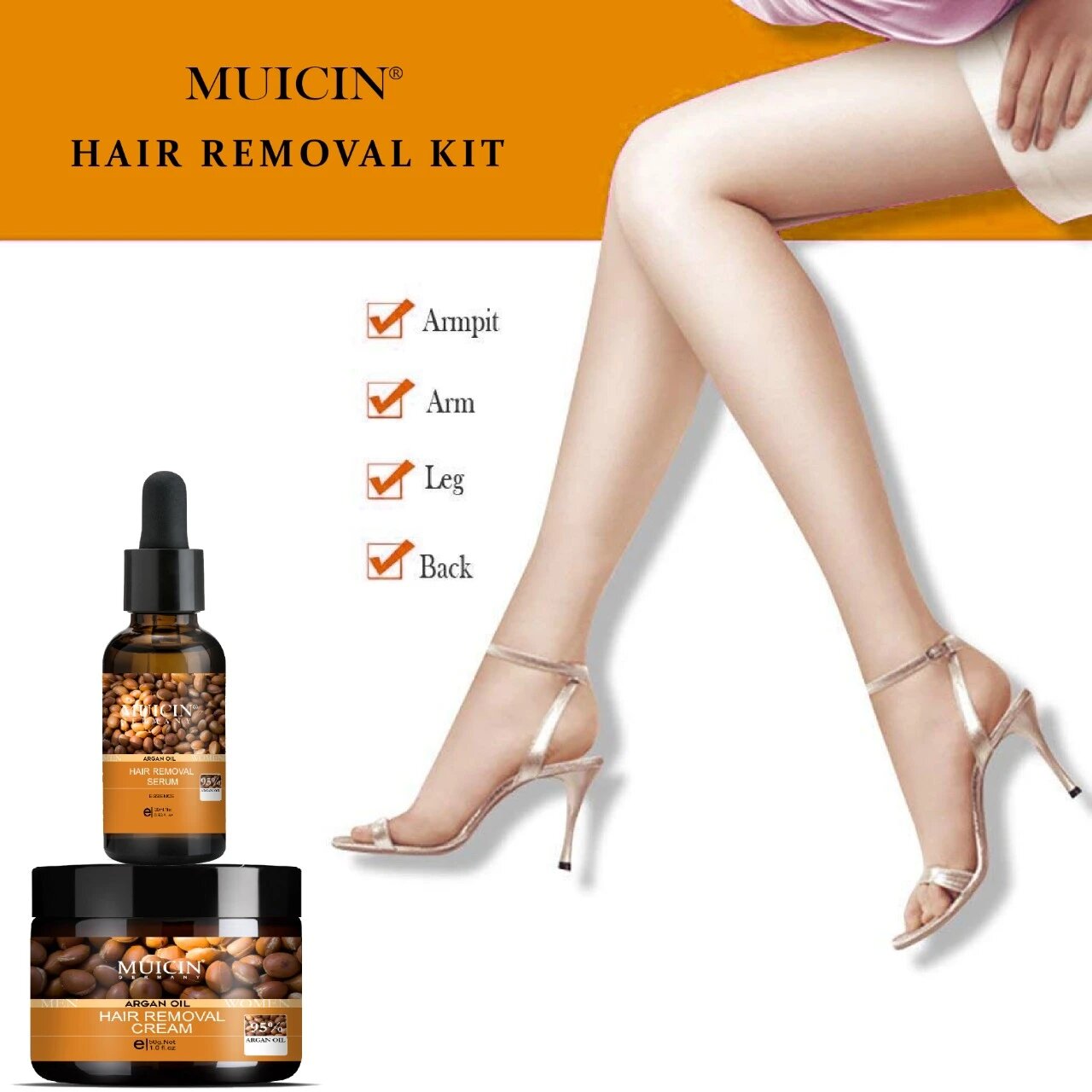 MUICIN - Hair Removal Series (Cream + Essance)
