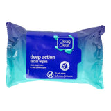 Clean & Clear Deep Action Facial Wipes 25'S - Highfy.pk