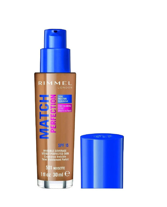 Rimmel - MATCH PERFECTION FOUNDATION - NOISETTE 034-502