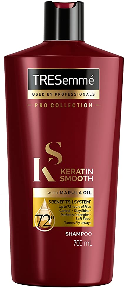 Tresemme Shampoo Keratin Smooth With Marula Oil 23.67Oz/700 Ml
