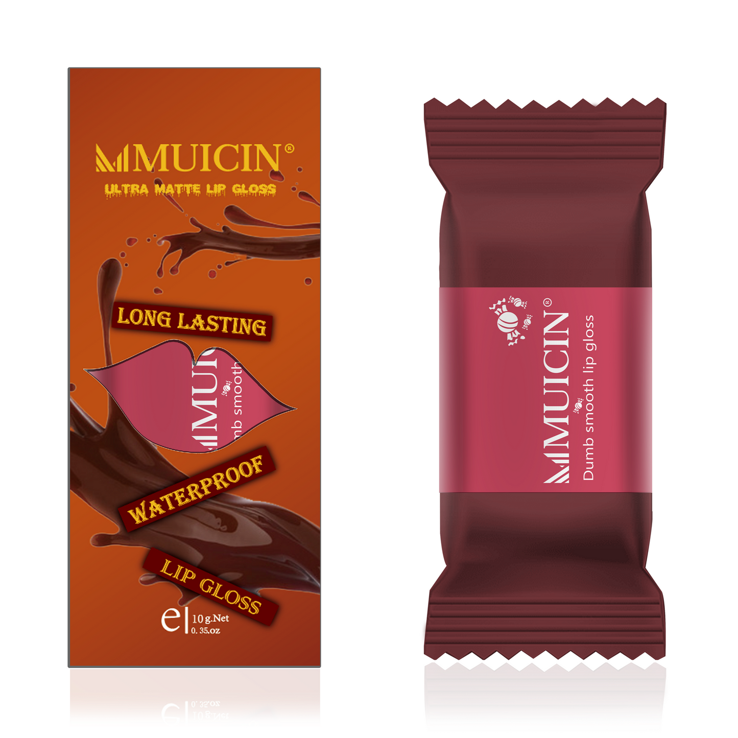 MUICIN - Wicked Chocolate Matte Lip Gloss - 5g