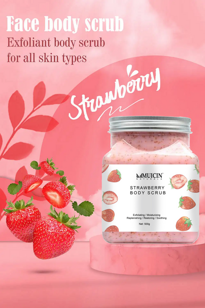 MUICIN - Strawberry Softening Body Scrub - 500g