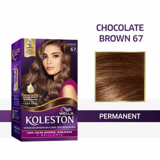 Wella Koleston - Hair Color Cream Chocolate Brown 6/7 - Highfy.pk