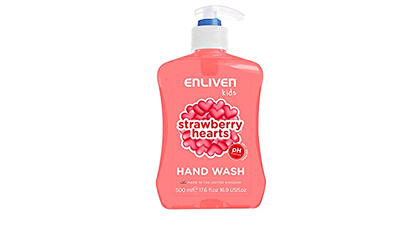 Enliven Hand Wash Kids Strawberry Hearts 500Ml - Highfy.pk