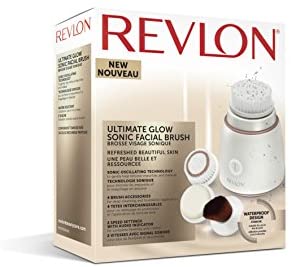 Revlon Ultimate Glow Clean And Makeup Sonic Facial Brush No Rvsp3538 - Highfy.pk
