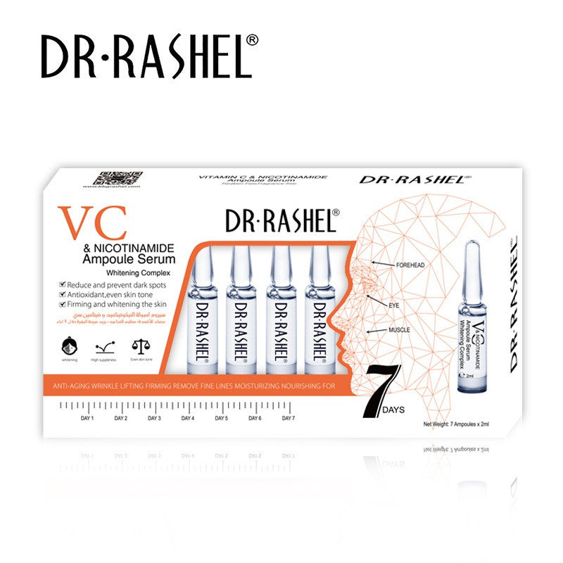 Dr Rashel Ampoule Serum Vitamin C & Nicotinamide 7'S 2 Ml - Highfy.pk