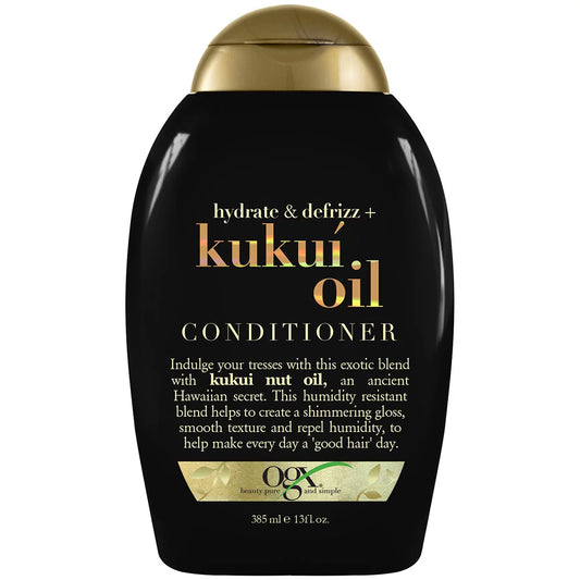 OGX Conditioner Hydrate & Defrizz+ Kukui Oil 13Oz - Highfy.pk