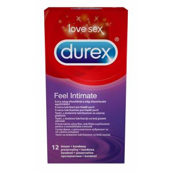 Durex - Feel Intimate Condoms 12Pc - Highfy.pk