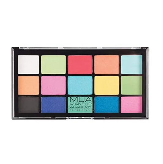 MUA Eyeshadow Palette Pro 15 Shade Colour Burst - Highfy.pk