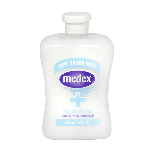 Medex Antibacterial Hand Wash White 650Ml (Pump) - Highfy.pk