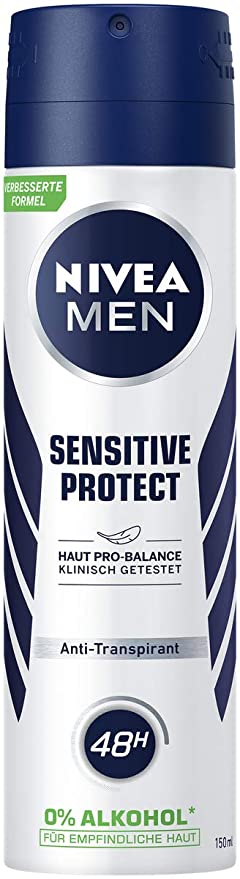 Nivea A/P Spray For Men Sensitive Protect 150Ml - Highfy.pk
