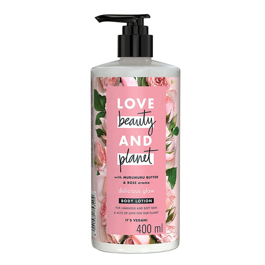 Love Beauty And Planet Body Lotion Murumuru Butter & Rose 400Ml - Highfy.pk