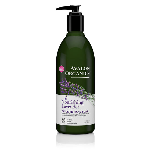Avalon Organics Glycerin Hand Soap Nourishing Lavender 12Oz/355Ml - Highfy.pk