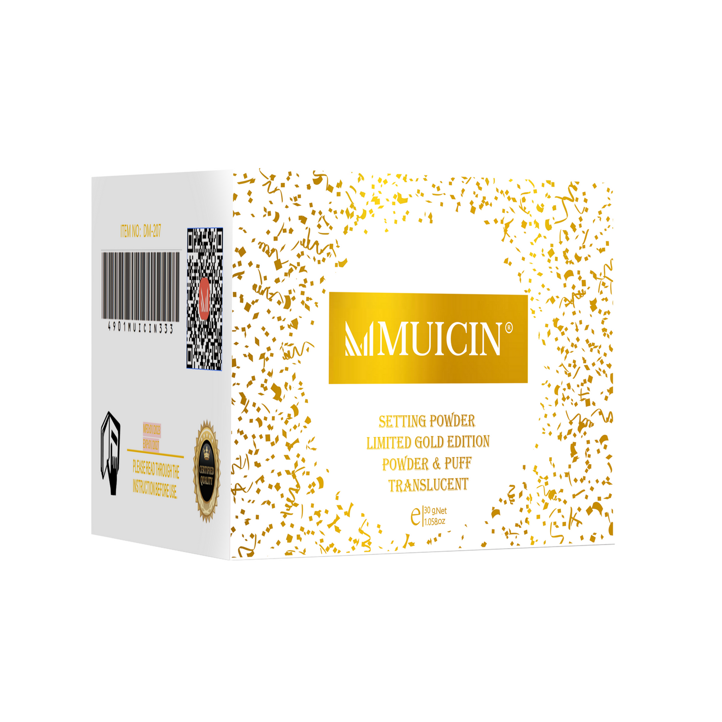 MUICIN - Translucent Setting Powder Limited Gold Edition - 30g