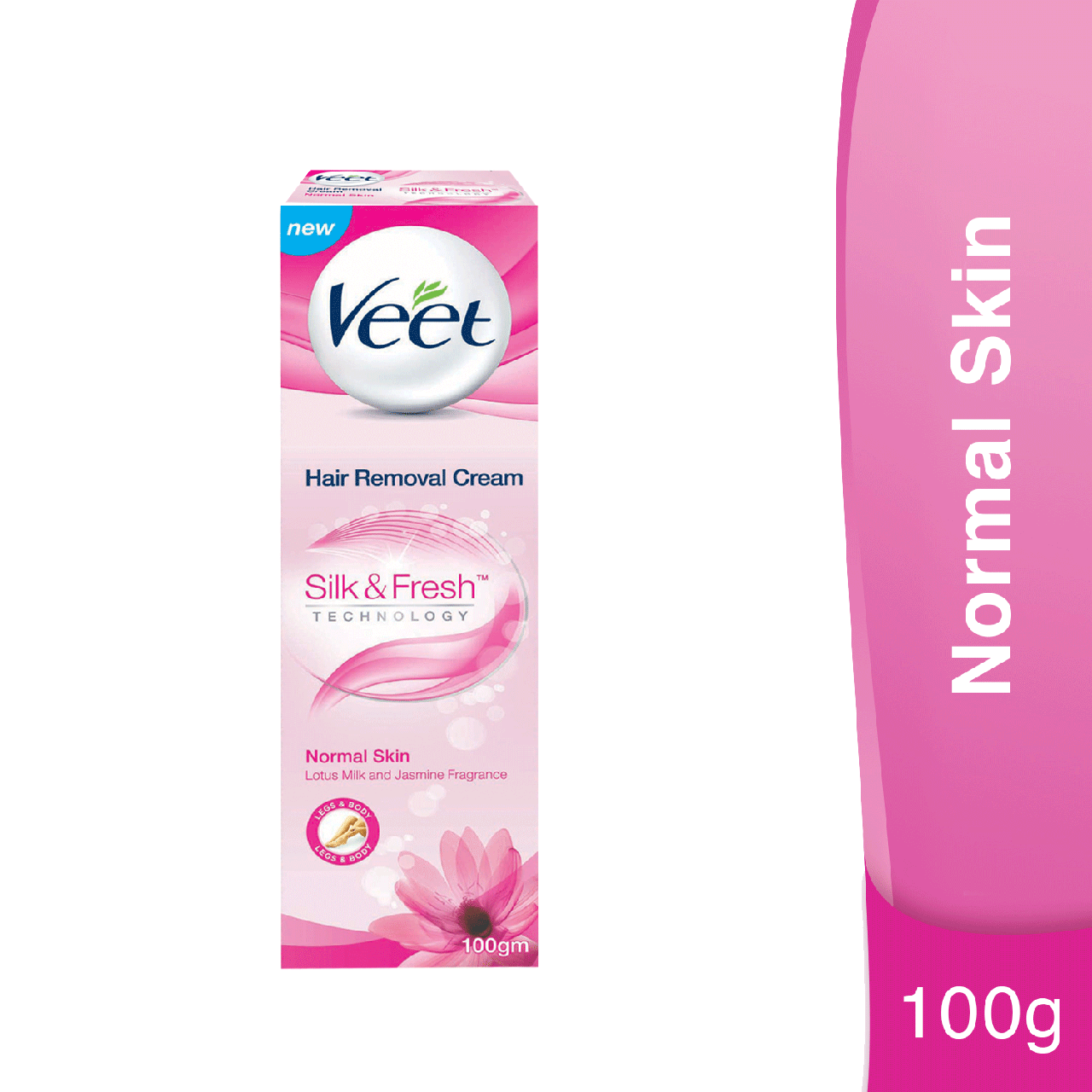 Veet Hair Removal Cream Silk And Fresh For Normal Skin 100Ml - Highfy.pk