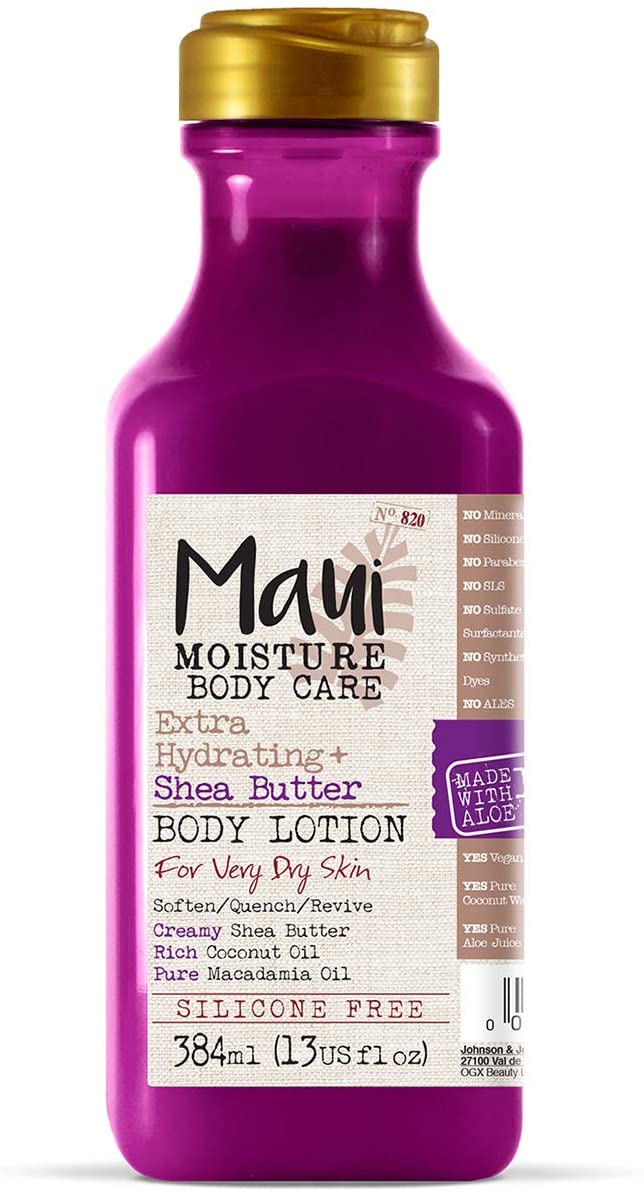 Maui Moisture Body Care Extra Hydrating Shea Butter  Body Lotion 384Ml - Highfy.pk