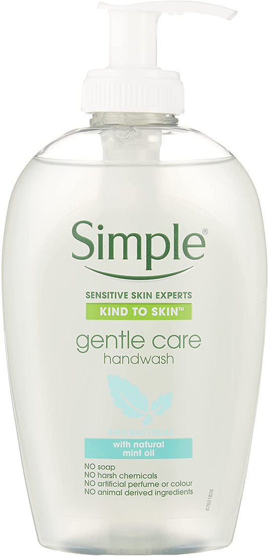 Simple Hand Wash Gentle Care With Natural Mint Oil 250Ml - Highfy.pk