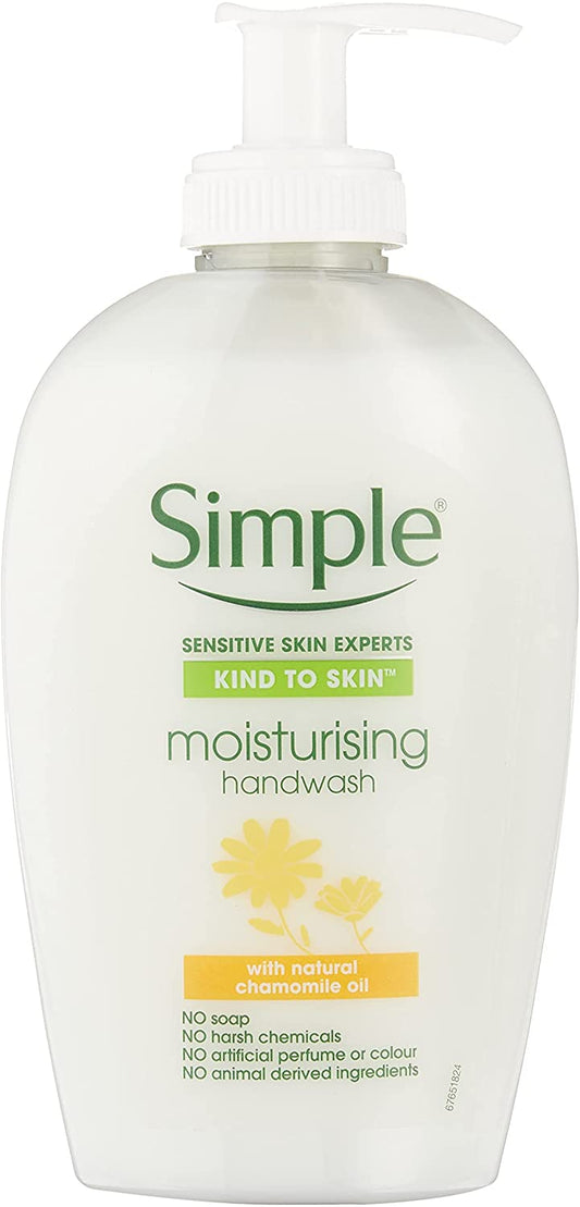 Simple Hand Wash Moisturising With Natural Chamomile Oil 250Ml - Highfy.pk