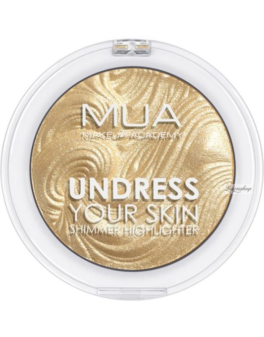 MUA Shimmer Highlight Powder - Golden Scintillation - Highfy.pk
