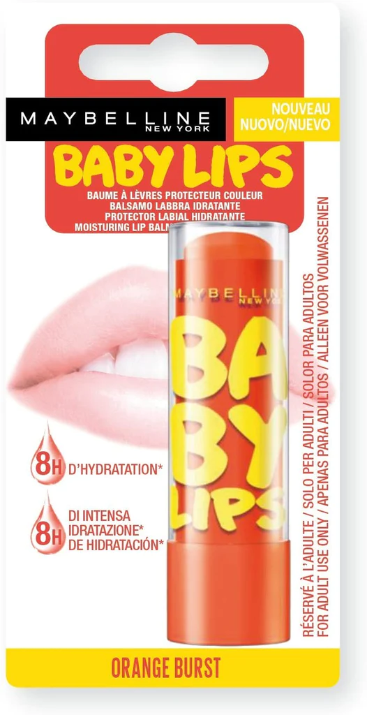 Maybelline Baby Lips Orange Burst - Highfy.pk