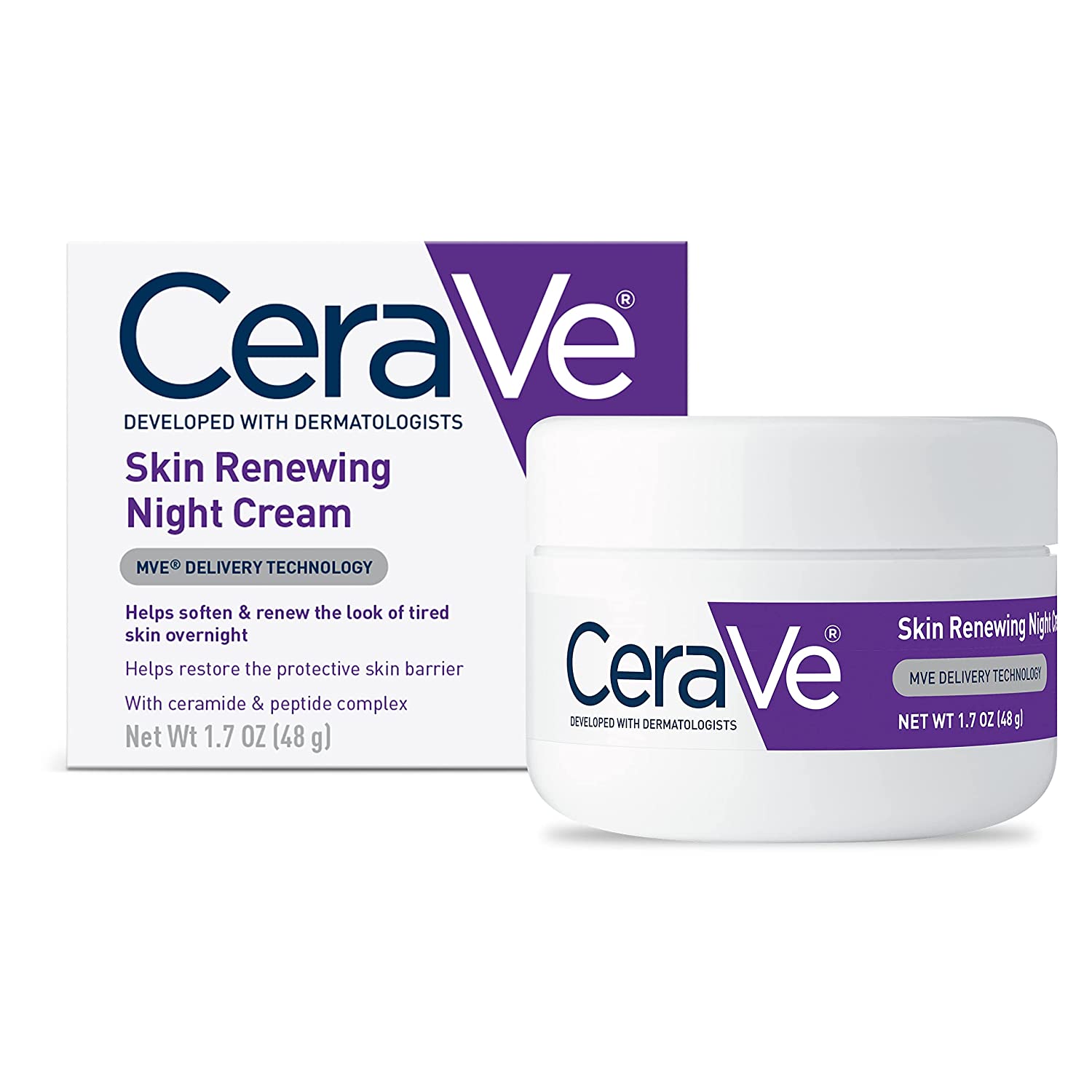 Cerave Skin Renewing Night Cream 1.7Oz/48G - Highfy.pk