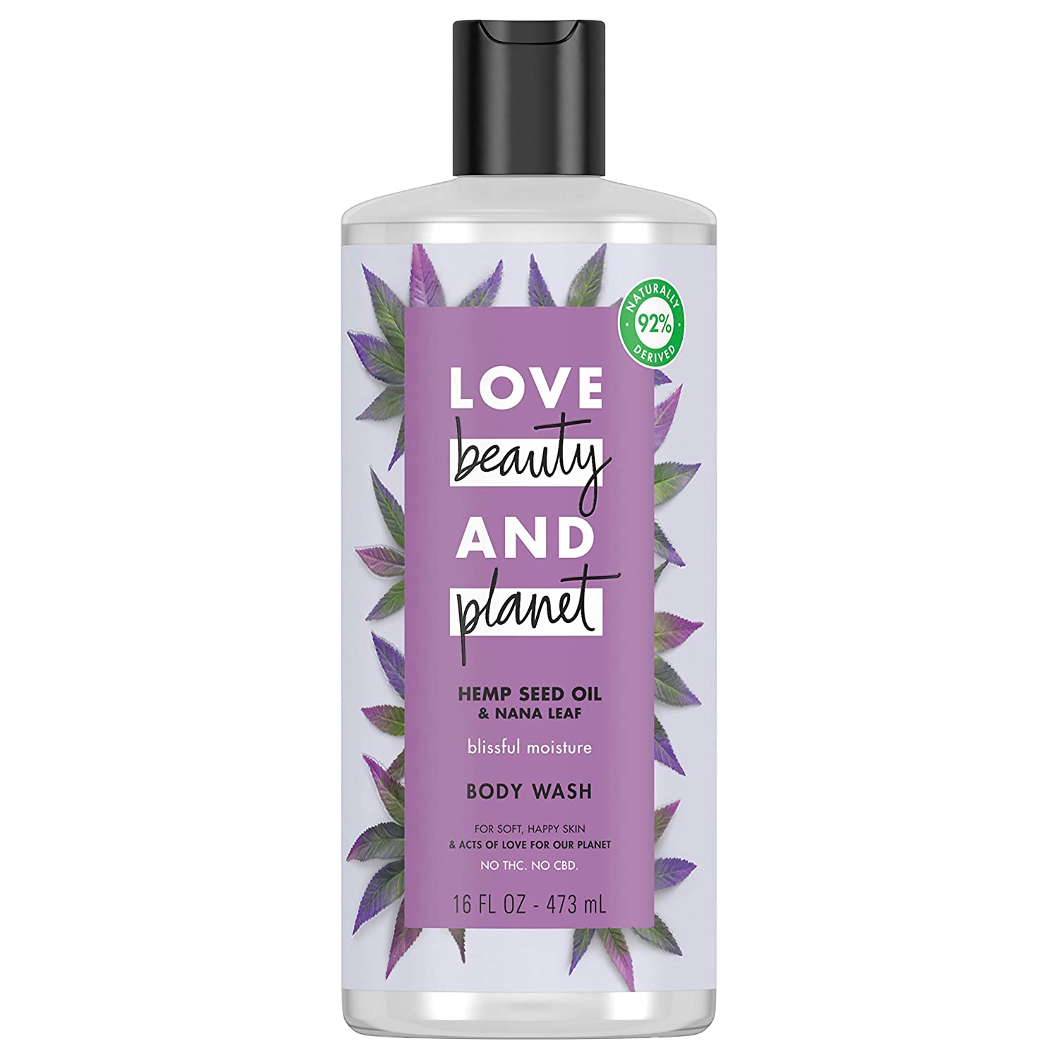 Love Beauty And Planet Body Wash Hemp Seed Oil & Nana Leaf 473Ml - Highfy.pk