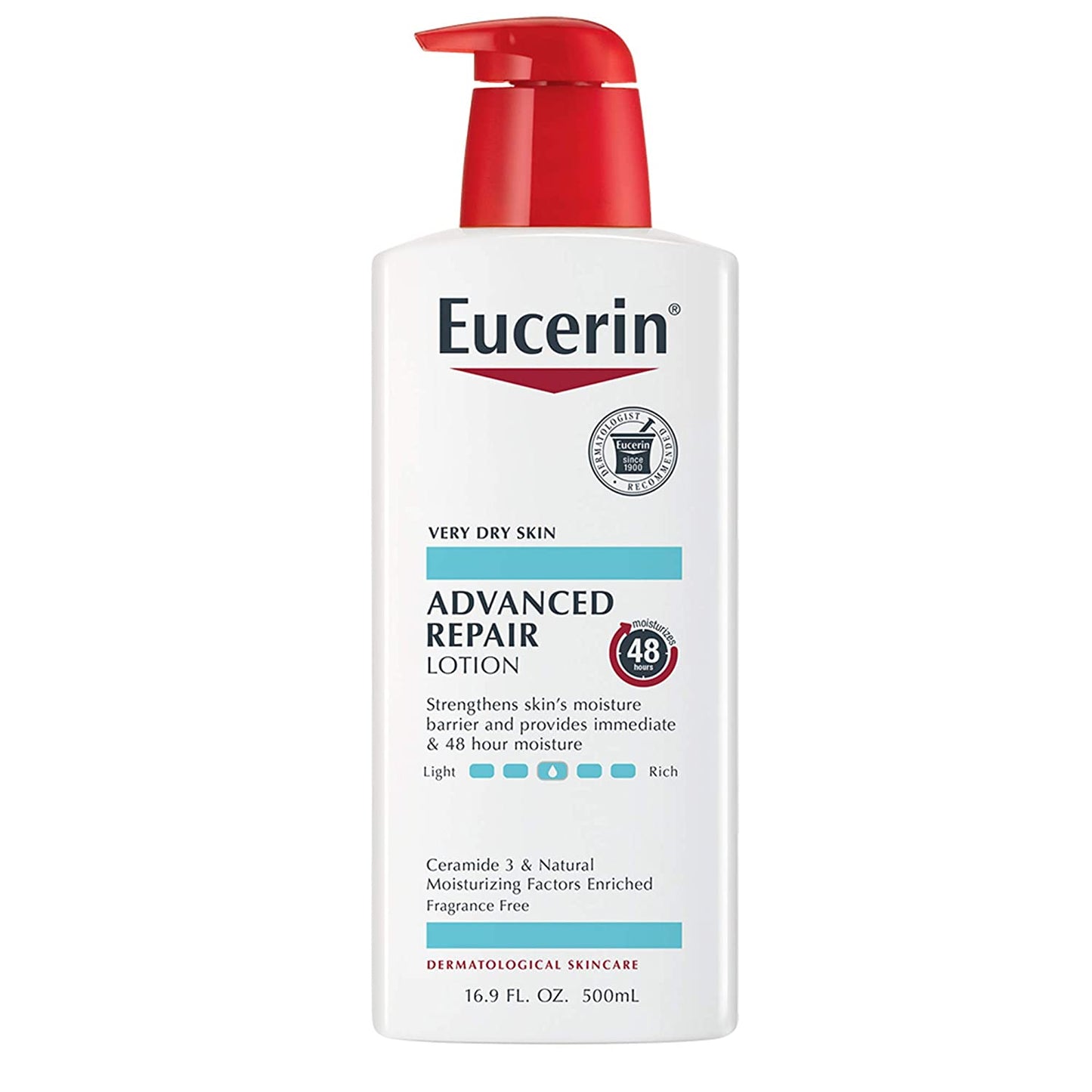 Eucerin Advanced Repair Lotion Very Dry Skin 500Ml - Highfy.pk