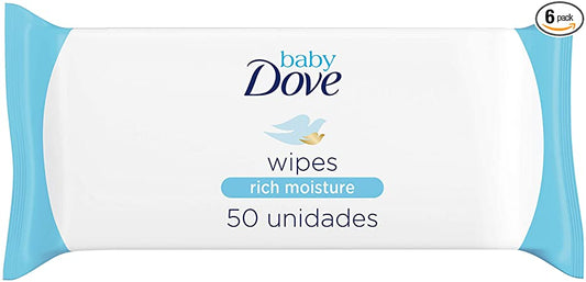 Dove Baby Wipes Sensitive Moisture 50'S - Highfy.pk