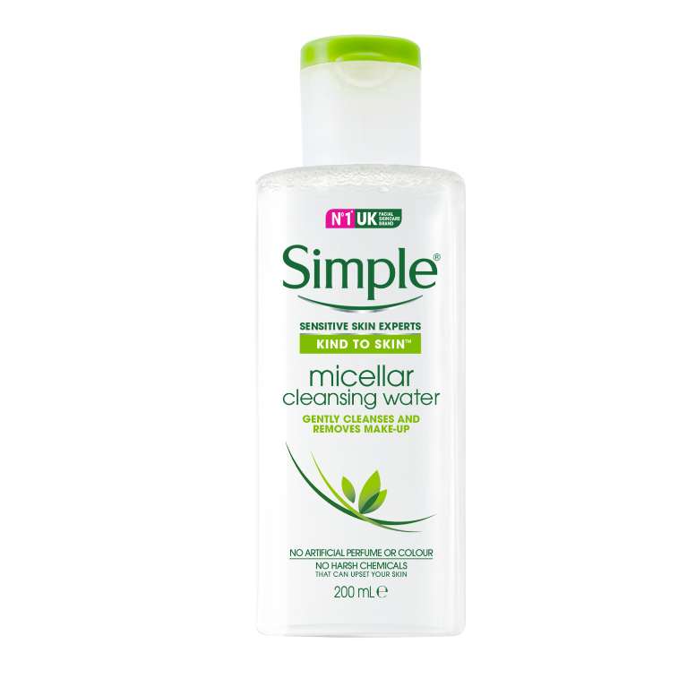 Simple Micellar Cleansing Water Kind To Skin 200Ml - Highfy.pk