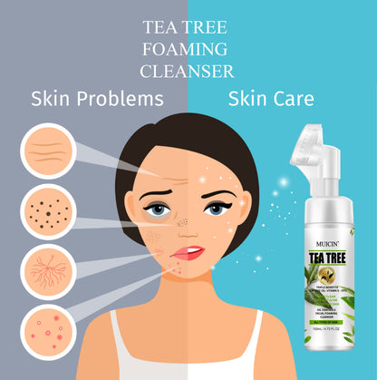 MUICIN - Tea Tree Bubble Foaming Facial Cleanser - 150ml