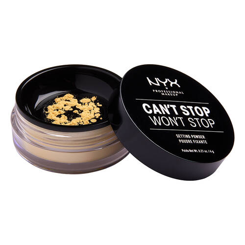 NYX Cant Stop Wont Stop Setting Powder-Banana 6G - Highfy.pk