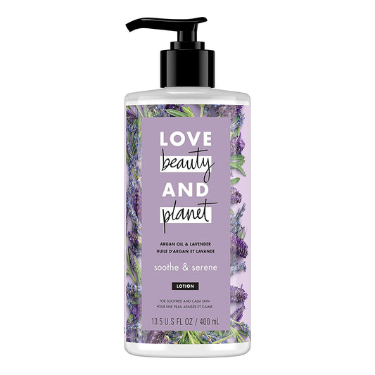 Love Beauty And Planet Body Lotion Argan Oil & Lavender 400Ml - Highfy.pk