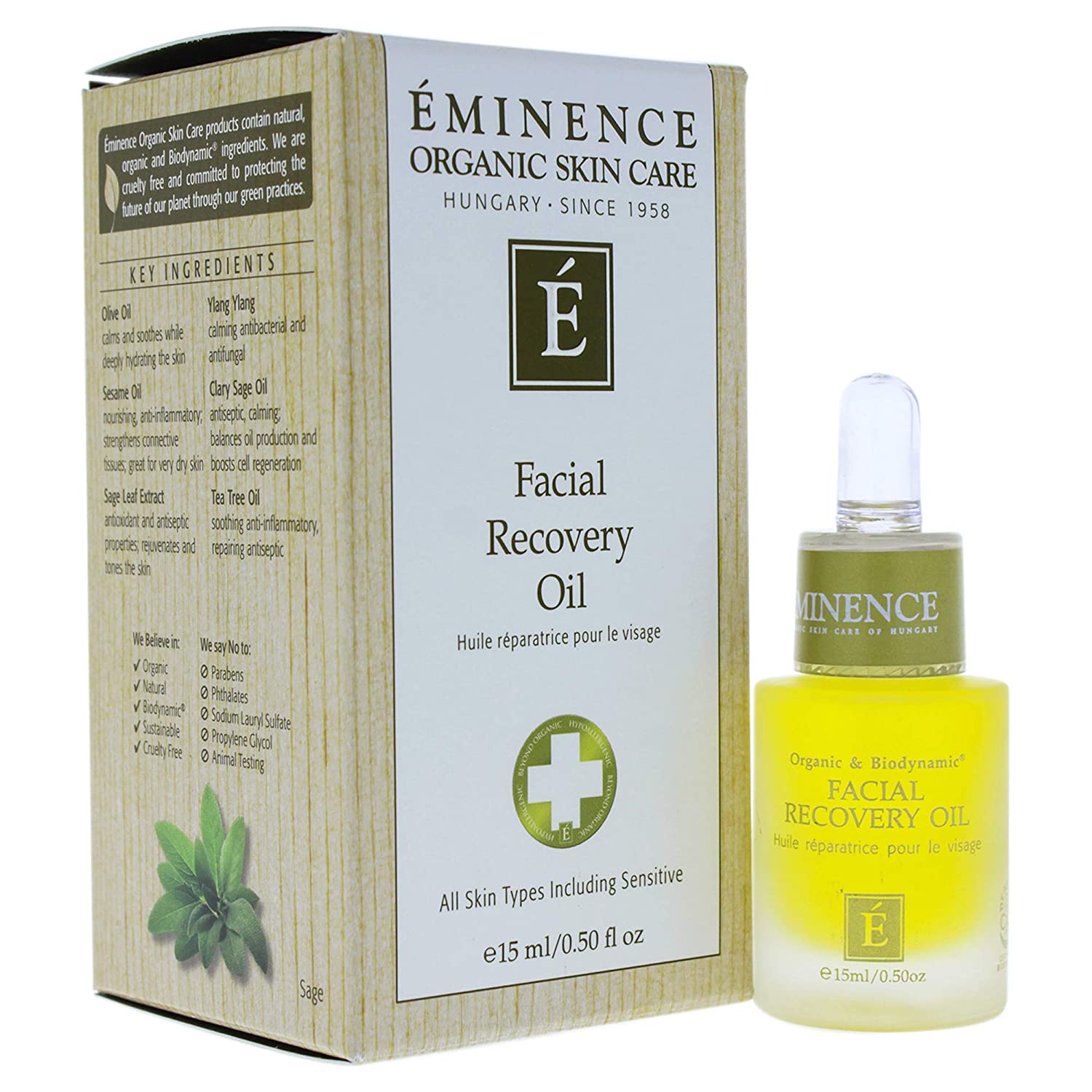 Eminence  Facial Recovery Oil 0.5 - Highfy.pk