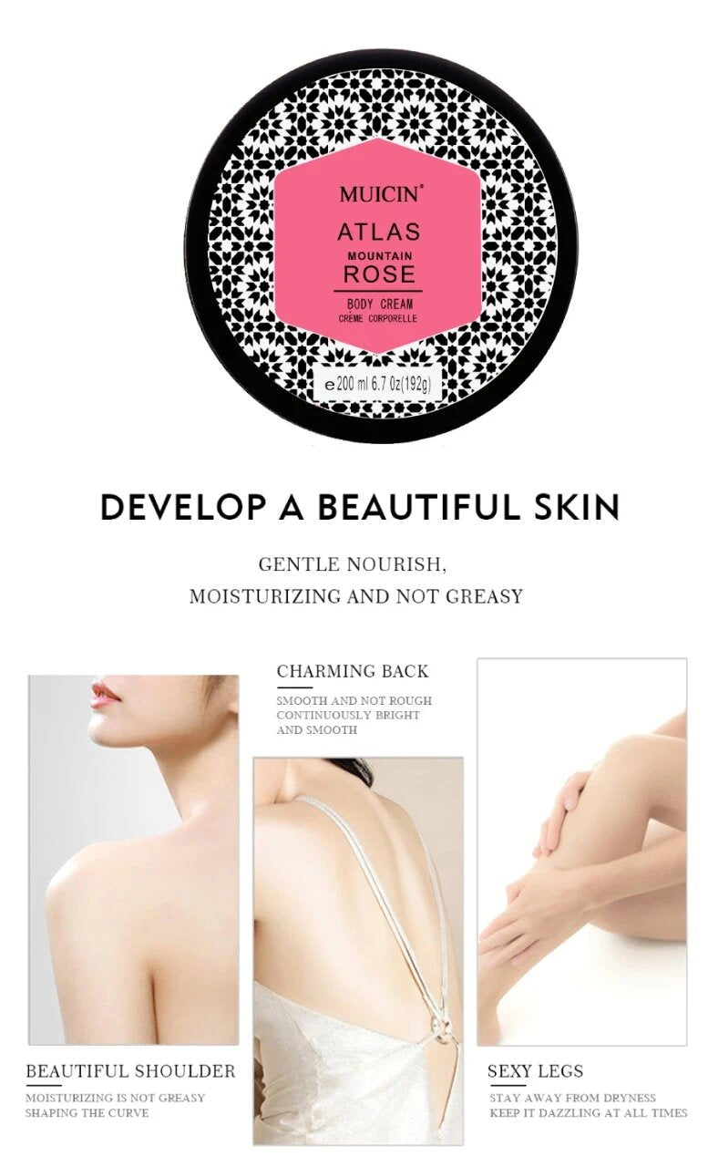 MUICIN - Atlas Mountain Rose Body Cream - 200g