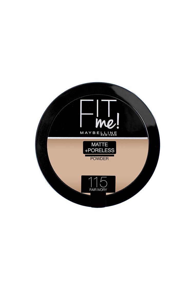 Maybelline New York Fit Me Matte And Poreless Powder 115 Ivory 14G