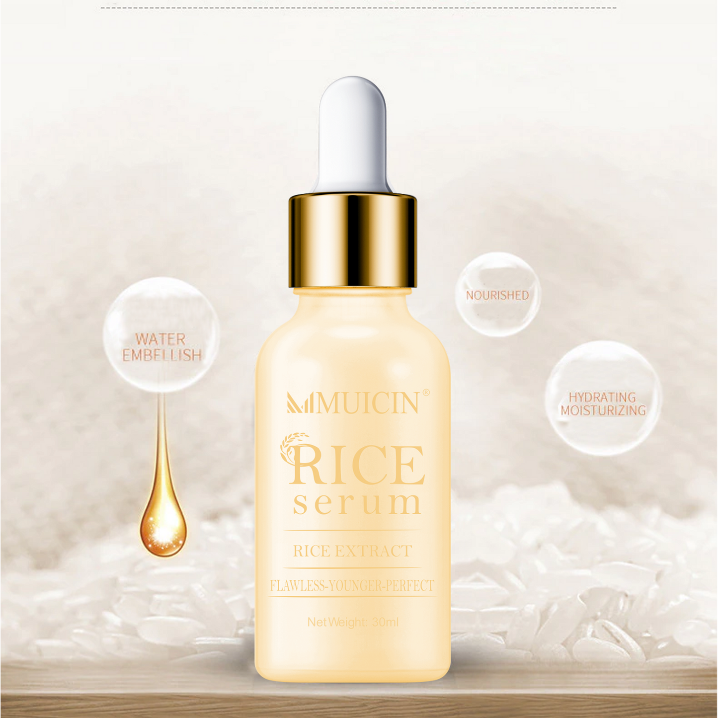 MUICIN - Rice Serum For Fairer & Flawless Skin