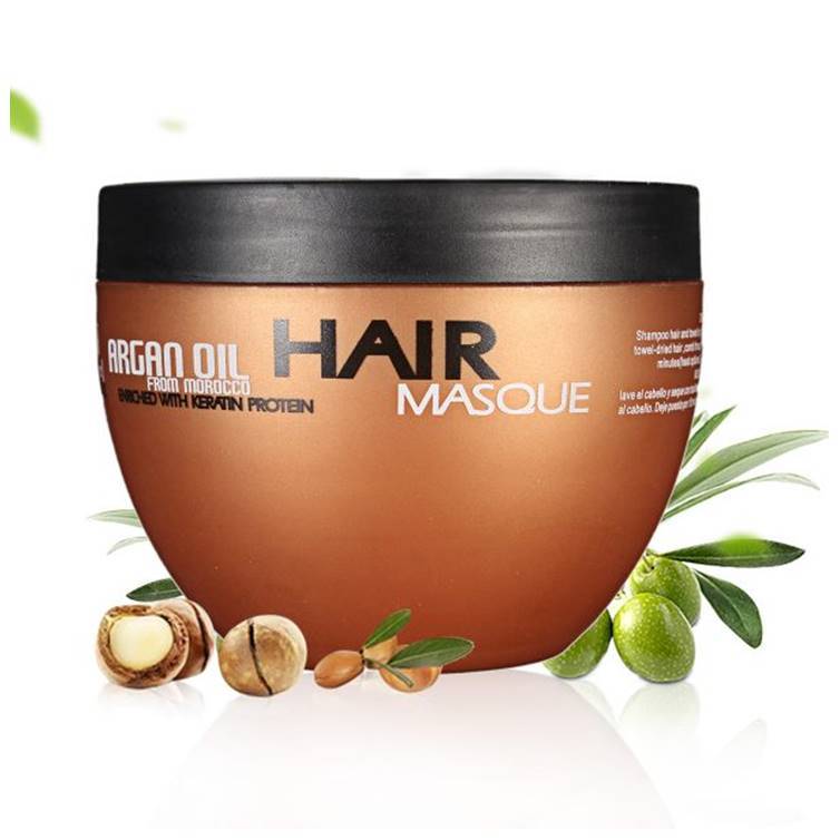 Argan Oil From Morocco Enriched With Keratin Protein Hair Mask 250Ml - Highfy.pk