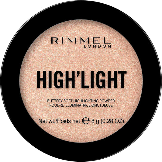 Rimmel High'Light Buttery-Soft Highlighting Powder 002 Candlelit 8G - Highfy.pk