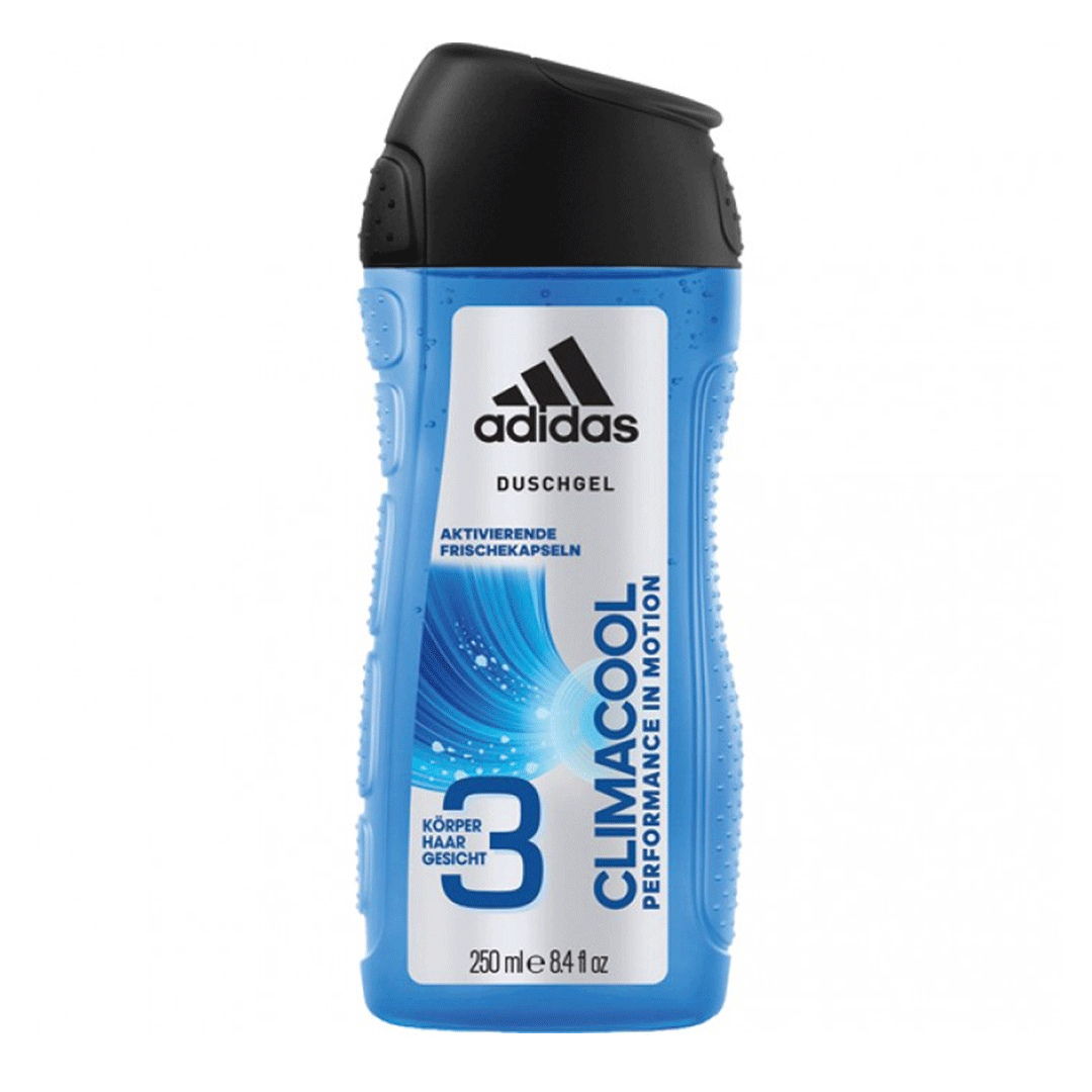 Adidas Shower Gel 3In1 Climacool Performance In Motion 8.4Oz/250Ml - Highfy.pk