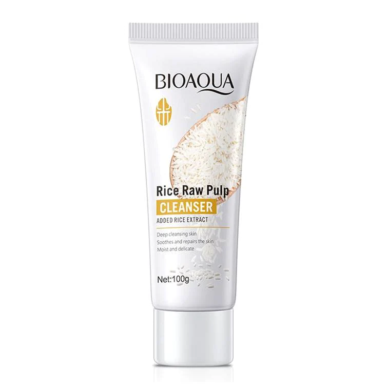 Bioaqua - Rice Raw Pulp Cleanser 100Gm – Highfy.pk