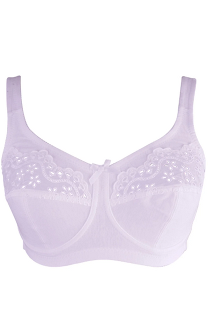 Bls - Clarise Non Wired And Non Paded Bra White - Highfy.pk
