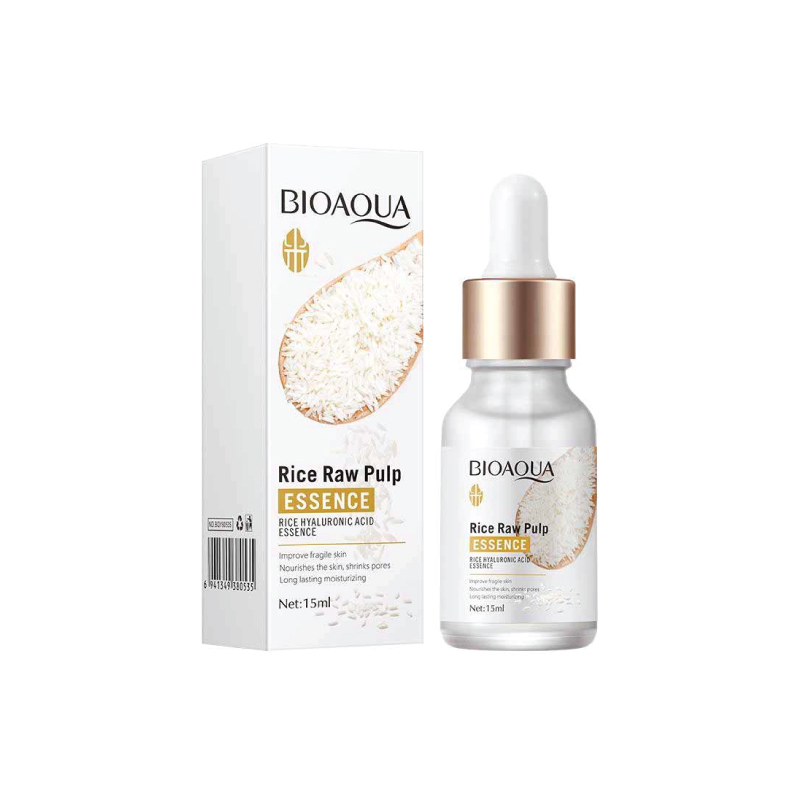Bioaqua - Rice Raw Pulp Facial Serum 15Ml - Highfy.pk