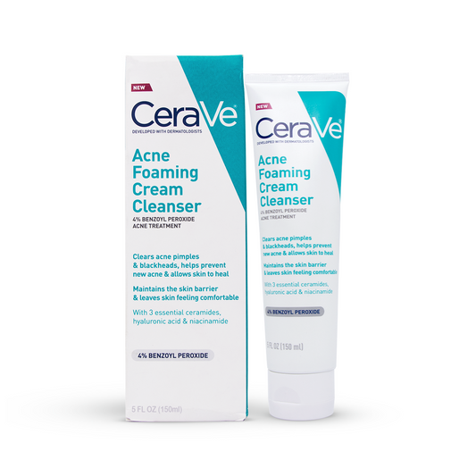 Cerave - Acne Foaming Cream Cleanser 150Ml - Highfy.pk