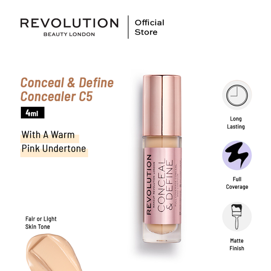 Makeup Revolution Conceal & Define Concealer C5 4ml