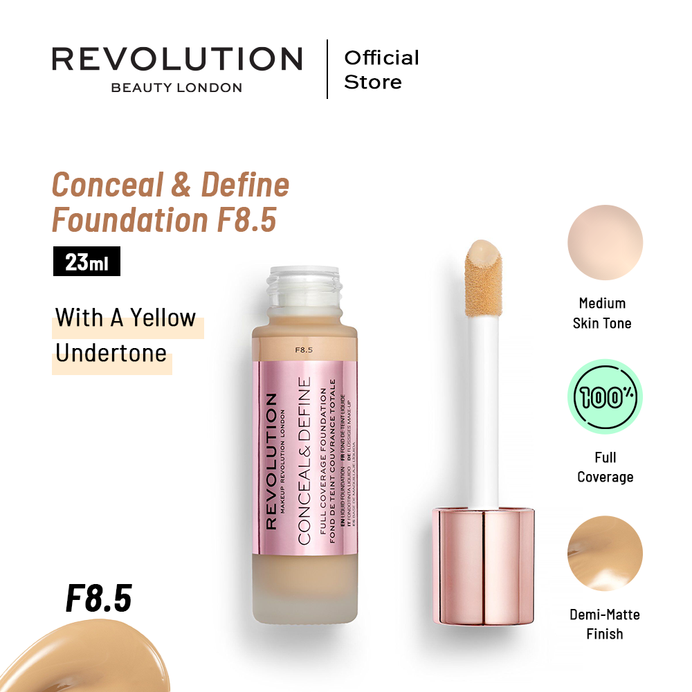 Makeup Revolution Conceal & Define - Fondotinta liquido