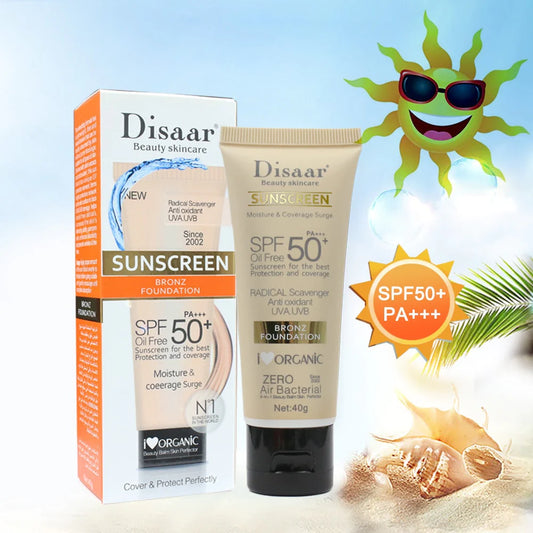 Disaar Whitening Sunblock Skin Protective Sunscreen Spf-50 - Highfy.pk