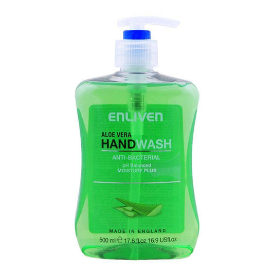 Enliven Hand Wash Anti-Bacterial Aloe Vera 500Ml - Highfy.pk