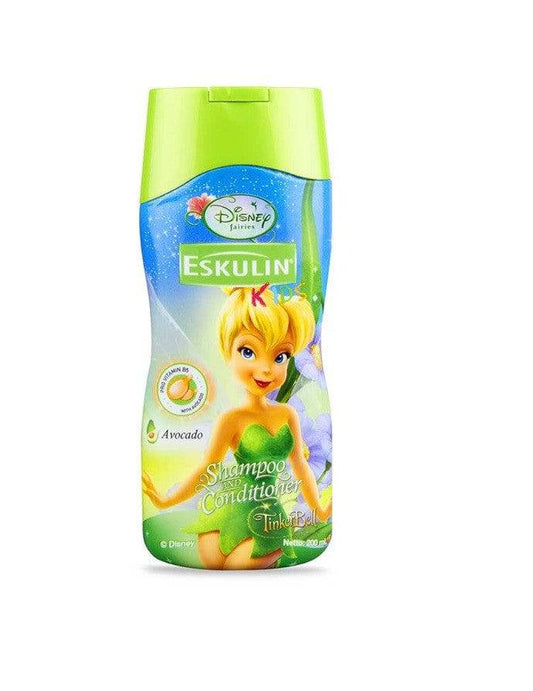 Eskulin Kids Shampoo & Conditioner Disnep Tinkerbell Avocado 200 Ml - Highfy.pk
