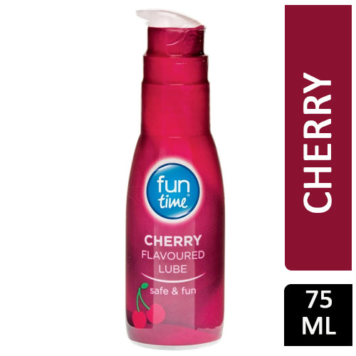 Fun Time Cherry Flavoured Lube  75Ml - Highfy.pk